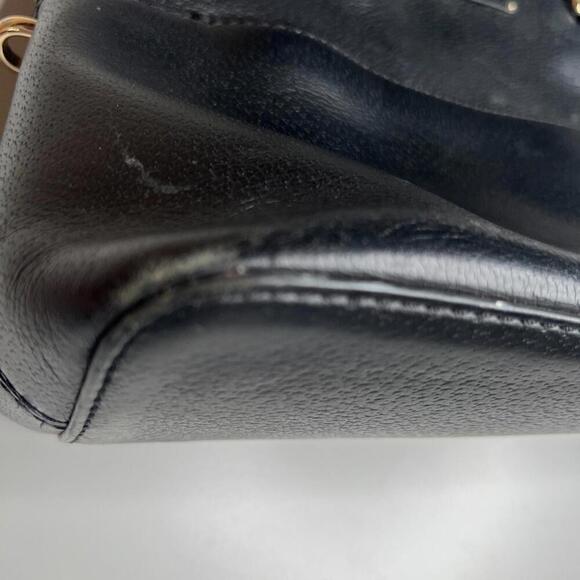 Kate Spade Cedar Street Carly Satchel Black Leather Handbag - Picture 5 of 9